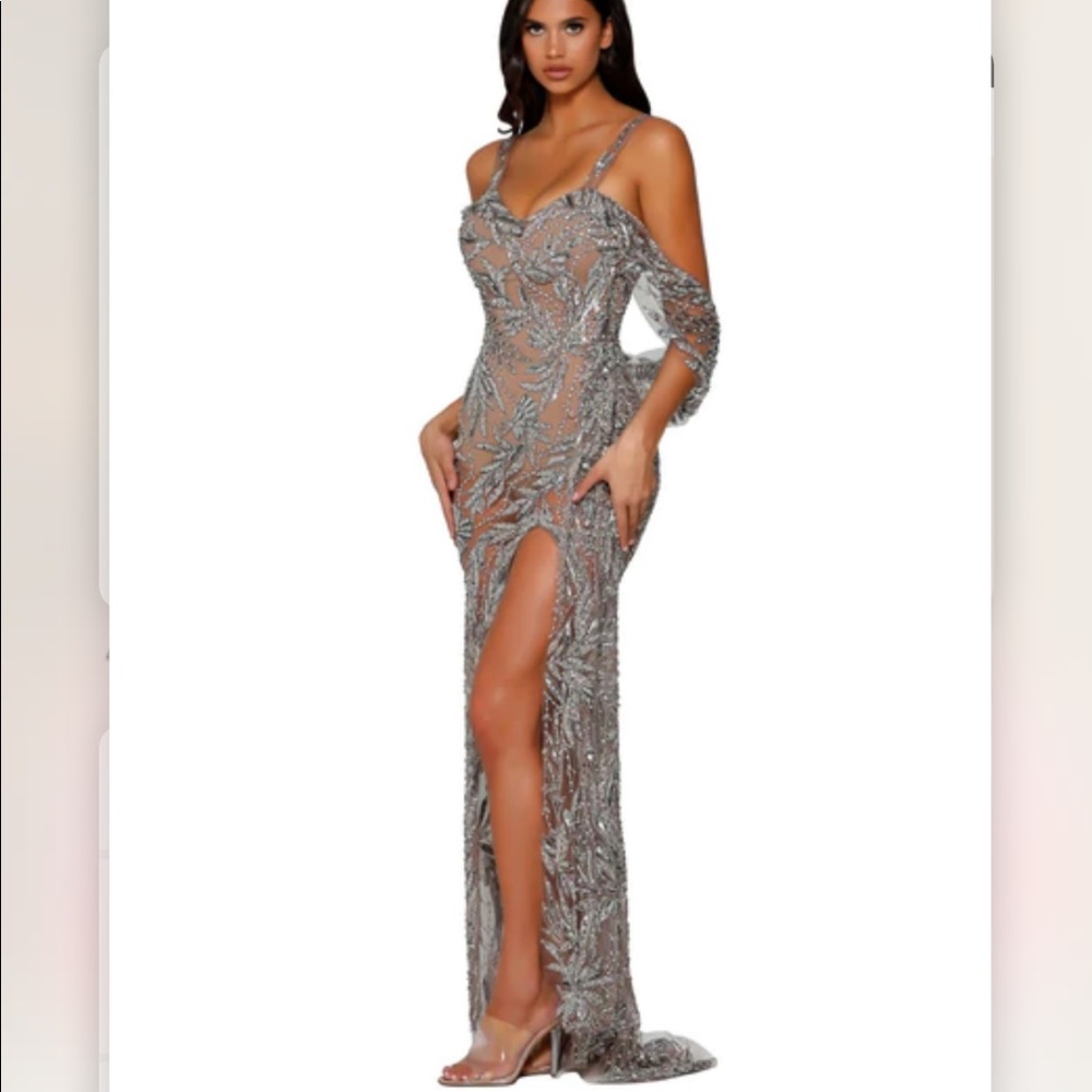 Portia and Scarlett PS4058C Silver Nude